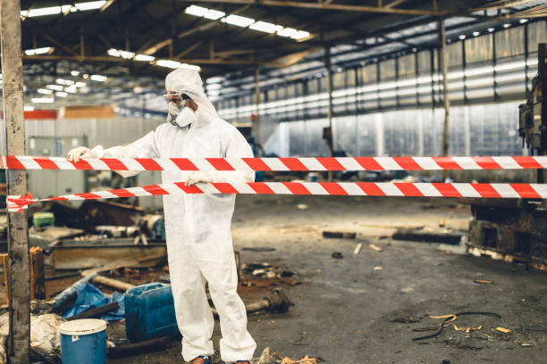 Professional Biohazard technician working in Prospect Park, PA